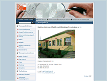 Tablet Screenshot of bip.przedszkole11.pl